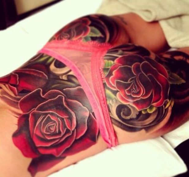 Cheryl Cole tatuaż