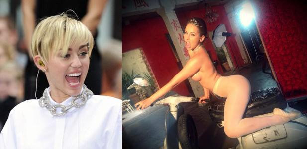 Aleska Diamond i Miley Cyrus