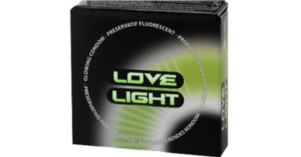 Love Light świecąca prezerwatywa 
