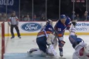 Zawodnik NHL dostał łyżwą w twarz. Jest nagranie