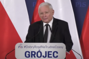 Kaczyński: 'Ja nie jestem ministrem, tylko skromnym prezesem partii, ale też czuję się sługą narodu'