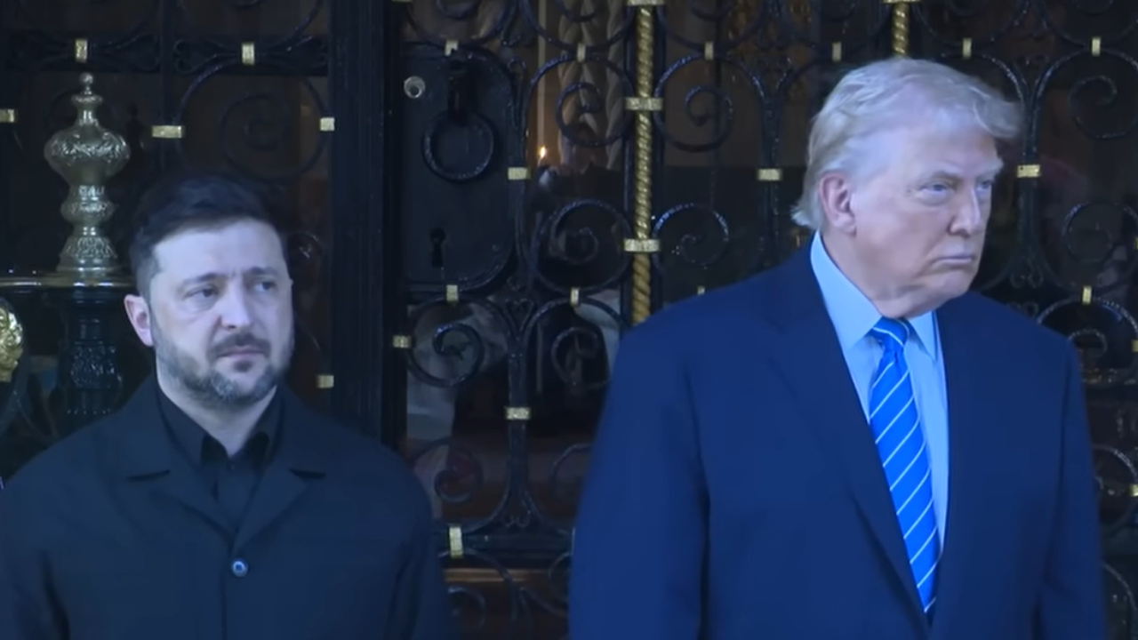 Donald Trump i Wołodymyr Zełenski