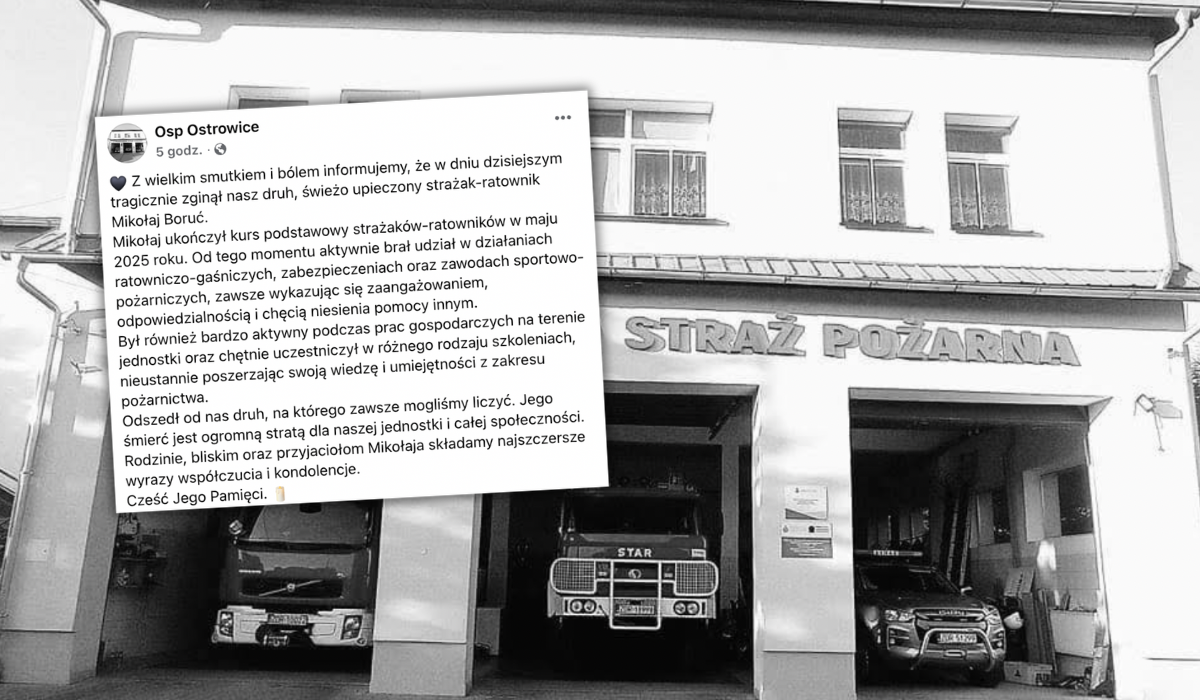 straz pozarna, post na facebooku straz pozarna, post na facebooku