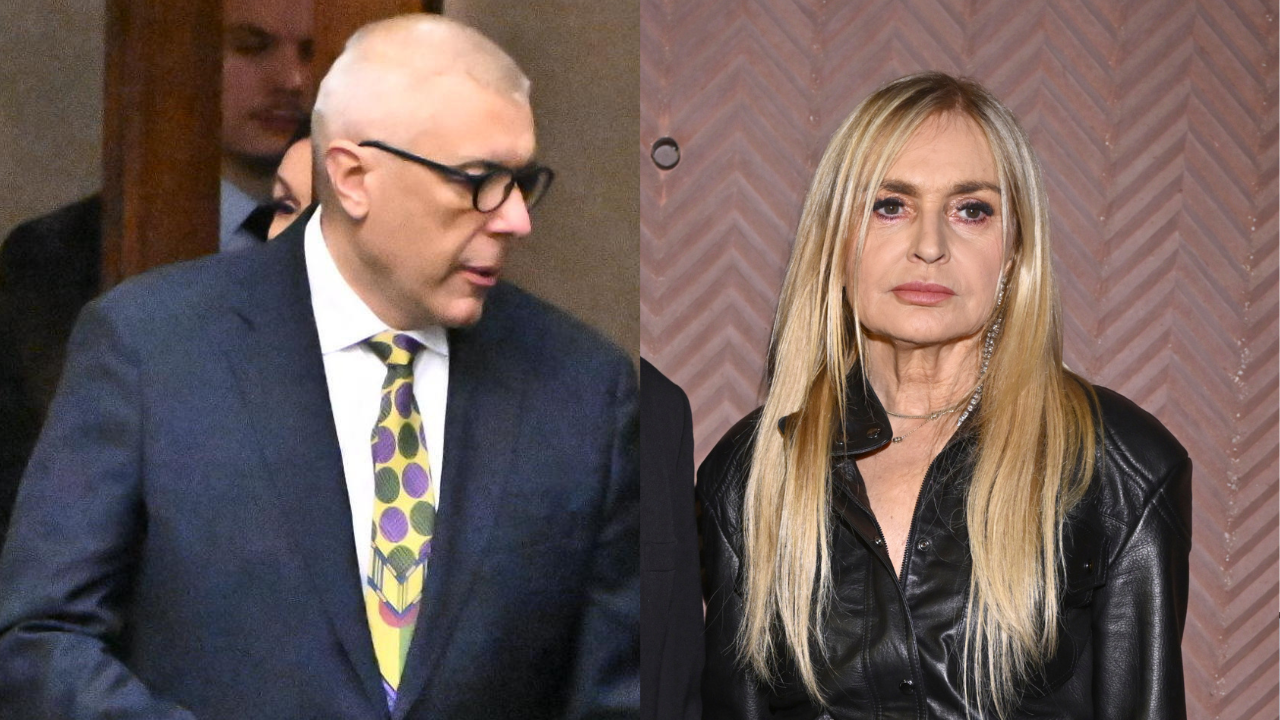 Monika Olejnik i Roman Giertych