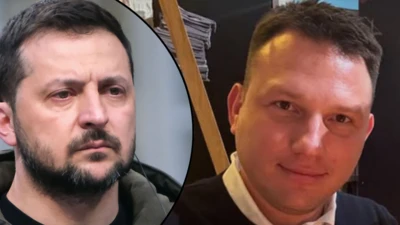 Sławomir Mentzen i Wołodymyr Zełenski