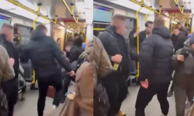 Poznań tramwaj bójka