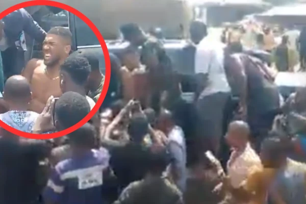 Anthony Joshua wypadek