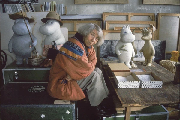 z31559807AMP,Tove-Jansson-w-swojej-pracowni-w-Helsinkach-