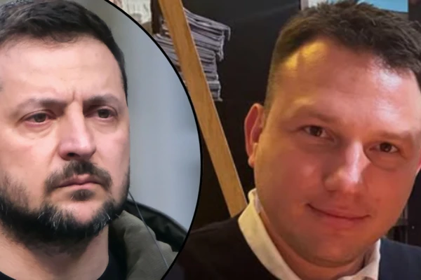 Sławomir Mentzen i Wołodymyr Zełenski