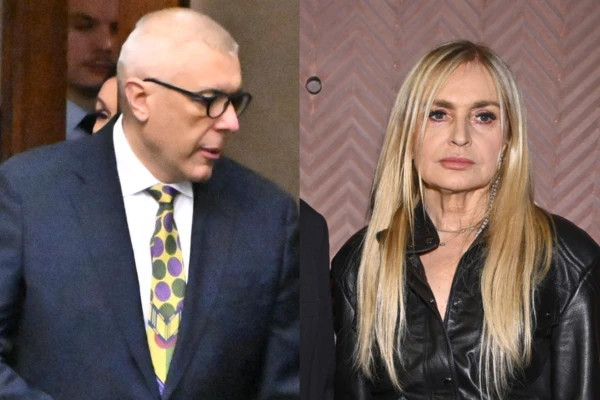 Monika Olejnik i Roman Giertych